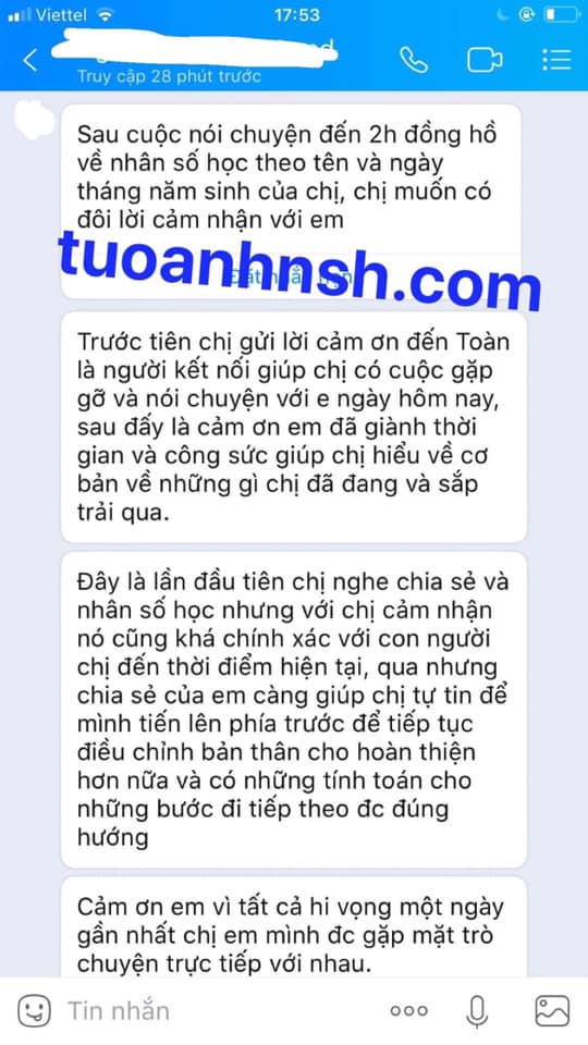 Tra cứu dịch vụ thần số học Tú Oanh