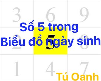 SỐ 5 TRONG BIỂU ĐỒ NGÀY SINH