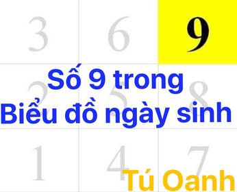 Số 9 trong biểu đồ ngày sinh