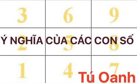 Ý NGHĨA CÁC CON SỐ TRONG THẦN SỐ HỌC