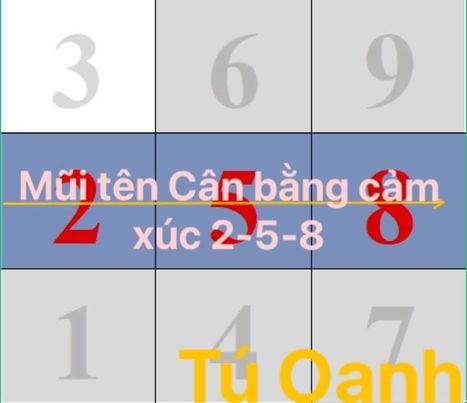 MŨI TÊN CÂN BẰNG CẢM XÚC 2-5-8