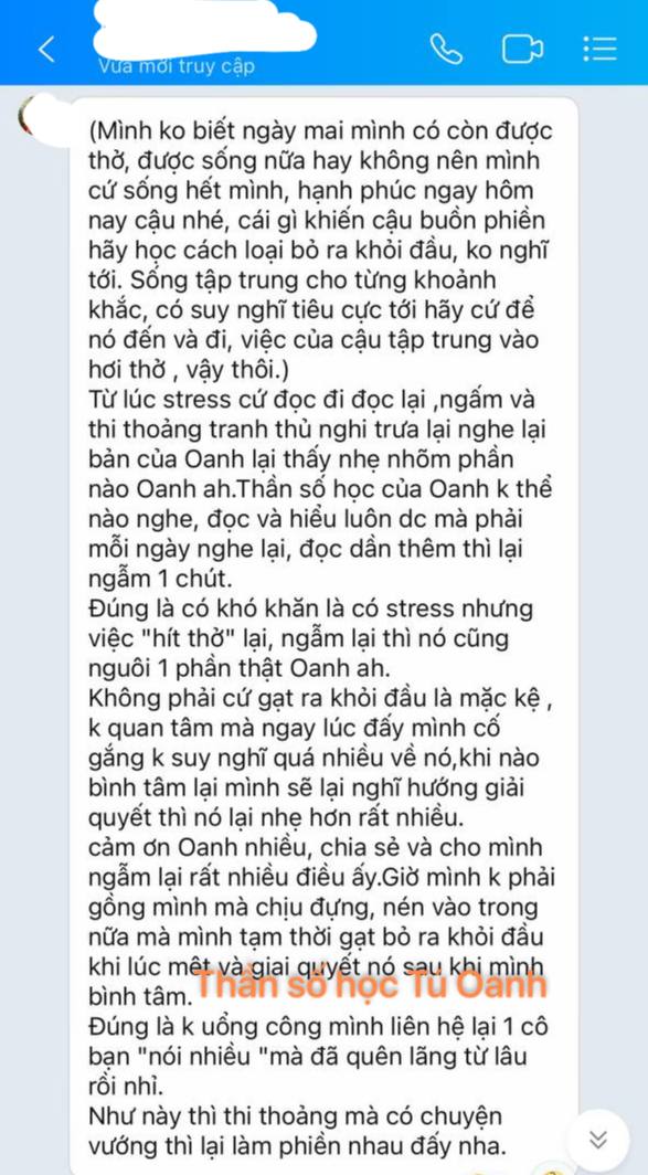 Tra cứu thần số học TÚ Oanh