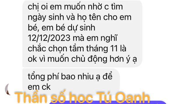 Chọn ngày sinh theo thần số học 2023 - ngày dự sinh từ 1/11 - 12/12