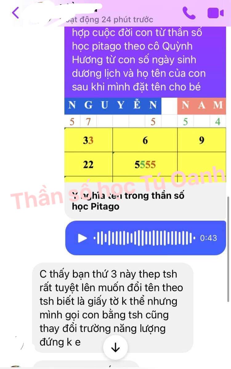 Đổi tên con theo thần số học pitago 2023