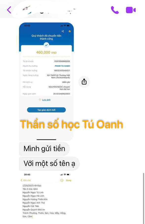 tra cứu thần số học