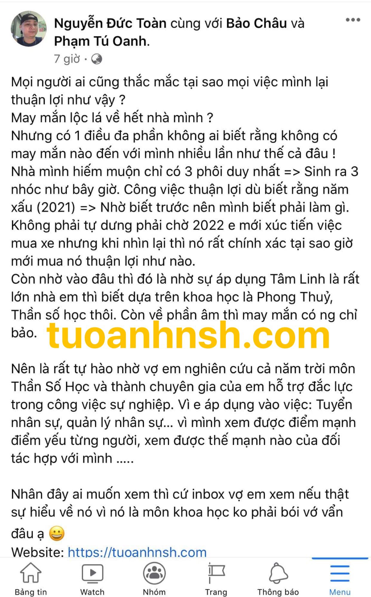 tra cứu thần số học