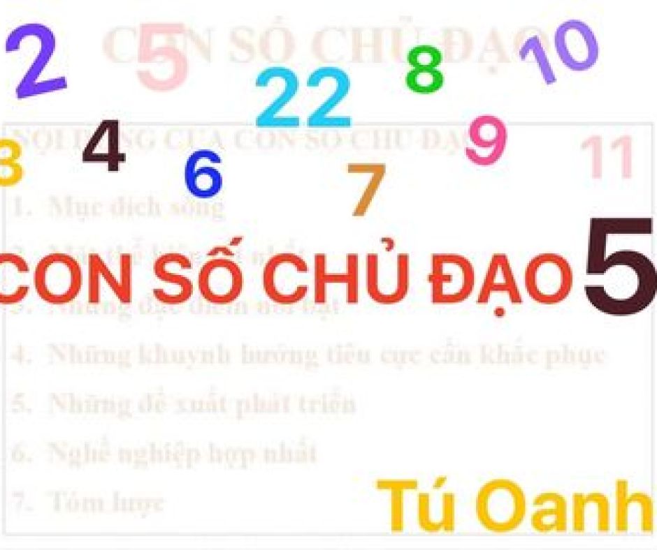 Thần số học số 5: Con số chủ đạo của sự yêu thương, yêu tự do, có óc nghệ thuật